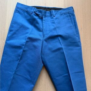 Bloomingdale's Vibrant Blue Men's Chinos